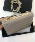 Клатч Сhan**l Chevron Trendy CC WOC Grey